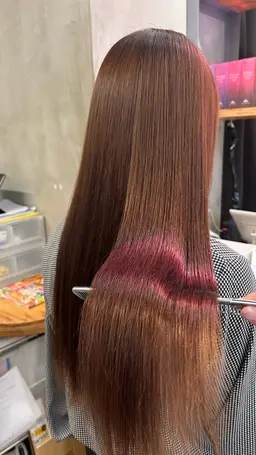 🐏北海道最先端シンス異次元酸熱ストレート＋艶々カラー✨（カットなし）