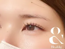 アンドヘルシー【フラットラッシュ＋まつげパーマ】80本