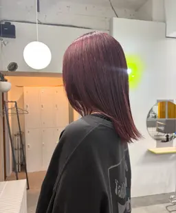 カット+ブリーチ込みダブルカラー+資生堂サブリミックトリートメント+marbb