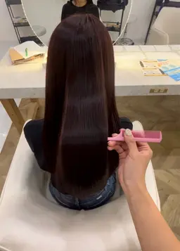 ブリーチなしダブルカラー+1stepトリートメント