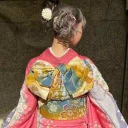 振袖着付け（ヘアセット込み）🎉