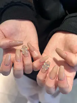 【自爪風✨】自然な自爪風ネイル🫧