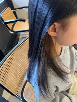 【イヤリングカラー🌈(ブリーチ込み)】➕透明感カラー➕髪質改善2stepトリートメント🪄