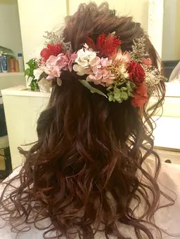 🌟人気No.3🌟ヘアメイク【ヘアセット】&【フルメイク】セット🈹60分8800→7700 早朝🆗結婚式推し活