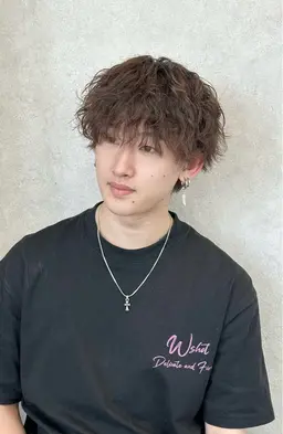 🌀メンズカット＋デザインパーマ🌀
