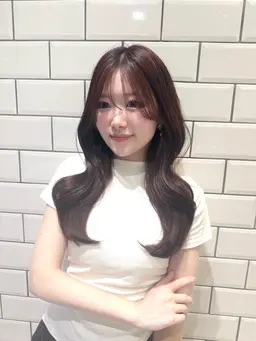 透明感ワンカラー ＋ 前髪カット【OLAPLEXトリートメント＋クイックスパ付き】🐏✨