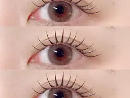 ナチュ盛り🎀🇰🇷💞エクステ100本➕ラッシュリフト(パーマ)