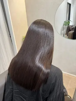 ✨理想の艶髪に✨カット+髪質改善ストレート