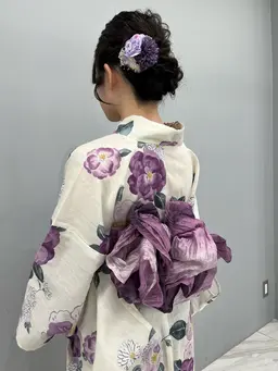今年こそ夏祭り🏮👘✨浴衣着付け＋ヘアアレンジ🌿🌟🌻ペアでのご予約も受け付けております！！