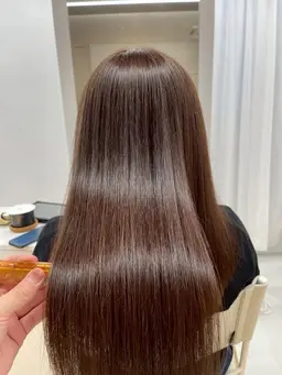 艶サラ髪質改善ストレート➕似合わせカット🌈