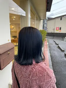 ブリーチ1回＋オンカラー❄️