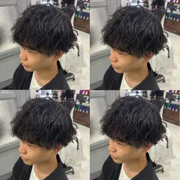 🔥メンズ限定🔥カット+ツイストスパイラルパーマ+トリートメント🔥