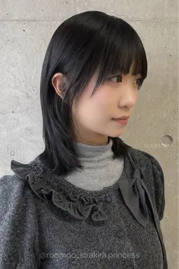 【土日限定★50%offクーポン】ボブ・ミディアム韓国カット(仕上がりがボブ、鎖骨下のミディアムのみ対応可能)