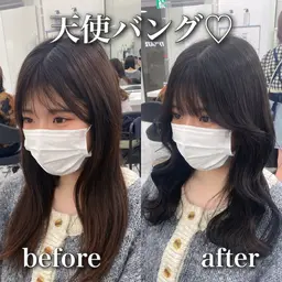 【AM限定メニュー】似合わせカット➕透明感艶カラー➕COTA 4 step treatment