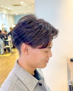 【ミニモ学割】メンズ似合わせカット+ニュアンスパーマ