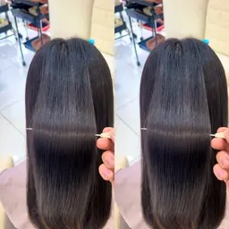 【ミニモ学割】✏️うねってクセが出る方も自然な前髪に✏️前髪顔まわり縮毛矯正＋前髪カット