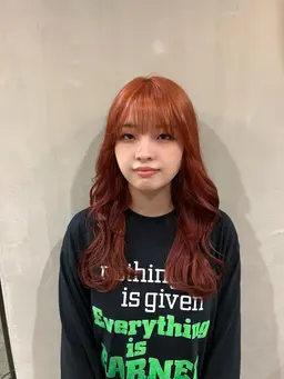 (U24)顔まわりカット+カラー🩷