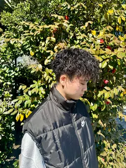🌀men'sカット➕ツイストパーマ🌀