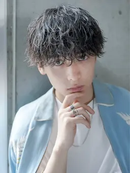 メンズカット＋ツイストスパイラルパーマor波巻きパーマ［品川/大森駅/men's/メンズカット/メンズパーマ］