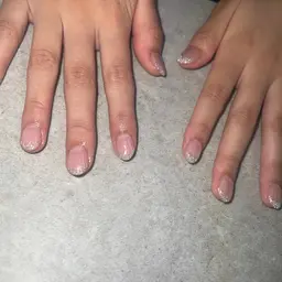 ミニモ特別クーポン💜オフ込み フレンチネイル