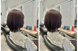 🟥暖色限定🟥カットカラー+ケア縮毛矯正【立川】