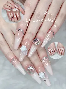 ＜チップ長さ出し>マグネットネイルorグラデーション orミラー（ワンカラー） 120分