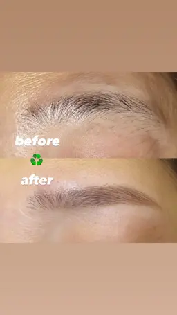 【新規🍓美眉アイブロウスタイリング+wax脱毛🍓（仕上げメイク付）】