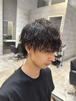 【メンズクーポン】カット+スパイラルパーマ or ツイストパーマ ／ ¥ 15000