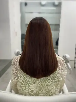 ナチュラル仕上げ✨️髪質改善ストレートパーマ