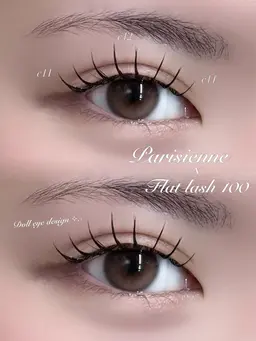 【練習モデル】パリエク♡フラットラッシュ100-120本🎵