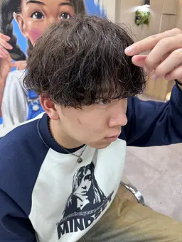 【絶対かっこよくなります🌀🌀❕】メンズカット+パーマ🫧🫧🫧