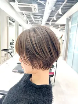 カット＋インナー/イヤリングカラー＋ケアトリートメント＊ブリーチ1回のみ/(メンズ予約ok)