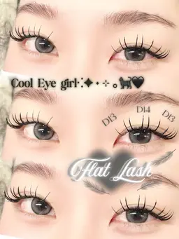 ︎🖤フラットラッシュ100本🪽《オフ込》🐈‍⬛担当大石 insta▶@toa.014_luica