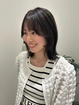 1月限定🌟前髪カット+髪質改善ケアカラー+クイックトリートメント