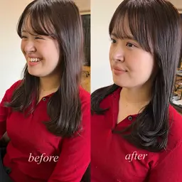 【人気No.1🌷】艶感カラー＋カット＋TOKIOトリートメント✨￥15,400 → ￥9,000