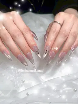 🎀ハンドオフあり🤍マグネットワンカラーネイル🎀