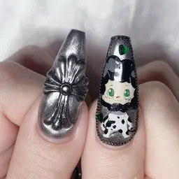 痛ネイル1本＋60minアート🎭✨おまかせ・持ち込み🆗