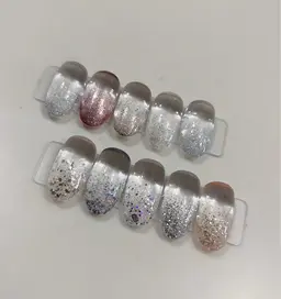 ラメグラデーション