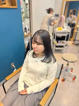 【縮毛矯正】カット＋プレックスストレート(縮毛矯正or酸性ストレート)＋4stepトリートメント🛁