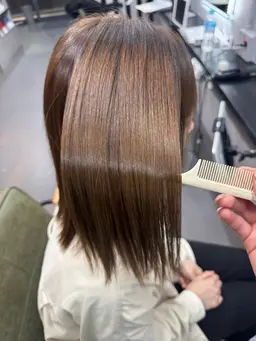 ブリーチなしワンカラー⭐️➕Aujuaトリートメント付き 🎀