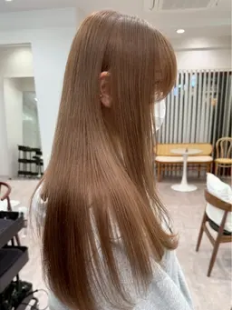 秋冬カラー➕超音波トリートメント🍁