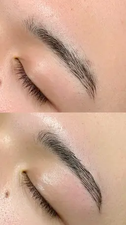 ハリウッドブローリフト➕眉ワックス