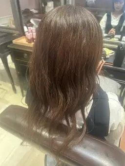 【🌿明るめで自然に🌿】白髪ぼかしカラー🥣✨＋AujuaリペアTR🪄