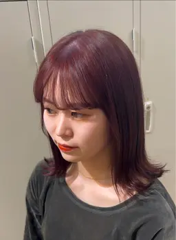 🌫️【明るくしたいけどダメージしたくない方】ダブルカラー【ブリーチなし】➕トリートメント