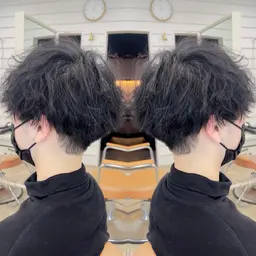 【ご新規様限定‼️】眉カット+メンズカット＋スタイリング込￥4000