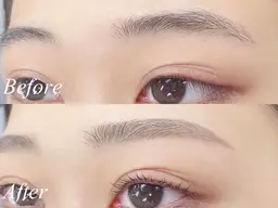 学割U24🎓《持続力⭐️眉毛パーマ》美眉アイブロウWAX+ハリウッドブロウリフト ¥4900