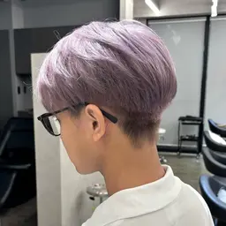 メンズカット🩶艶カラー¥15400→¥10780