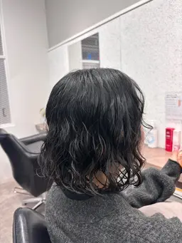 【minimo限定🩵】似合わせカット＋ツイストパーマ