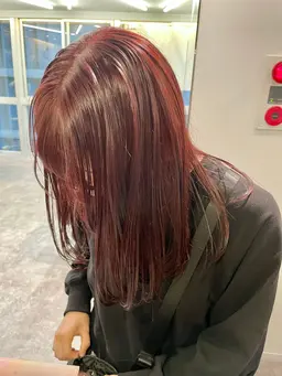 【ツヤ感UP⤴️✨️】カット✂️➕髪質改善カラー✨➕オージュアトリートメント🎞