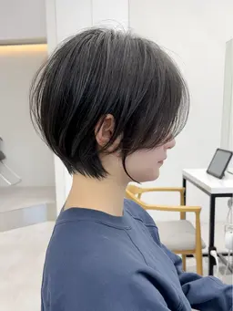【ショート限定✂︎】丸み残す地毛風ストレート✨